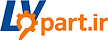 لوگوی فروشگاه لوازم یدکی ال وی پارت